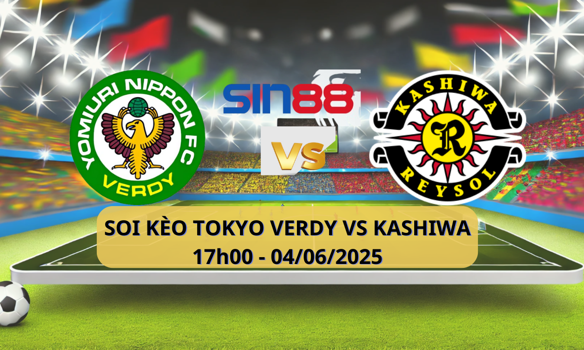 Hình nền trận đấu Esports Verdy Tokyo và Kashiwa Reysol